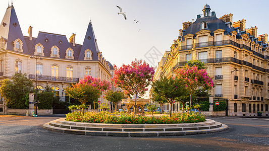 法国巴黎巴黎街道的典型景象 Archartu图片