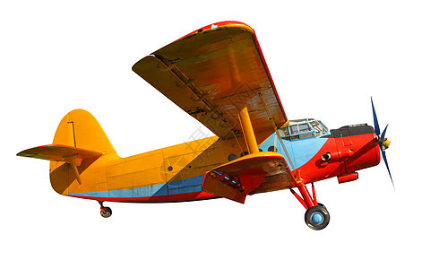 旧苏联飞机翅膀碰撞飞行双翼力量国家喷射航空学测试黄色图片