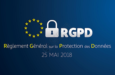 意思是 GDPR  一般数据保护条例互联网隐私联盟横幅字母电脑立法技术身份网络图片