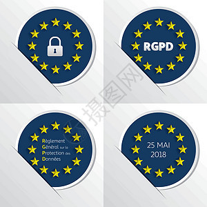 意思是 GDPR  一般数据保护条例法律身份控制器字母商业网络旗帜电脑立法安全图片