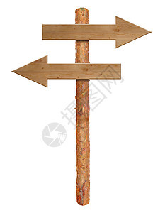 木制空箭头木头路标木板招牌框架邮政空白棕色控制板横幅图片