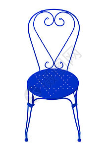 变形椅 - 深蓝色背景图片