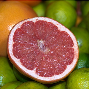 血橙食物橙子市场摊位红色展示种子皮肤图片