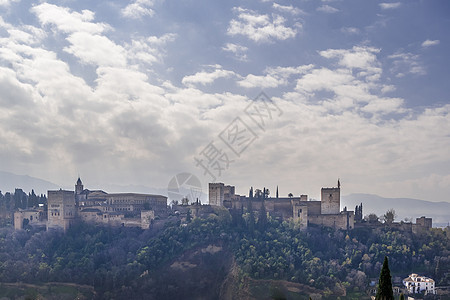 西班牙格拉纳达-阿尔罕布拉宫和堡垒综合体图片