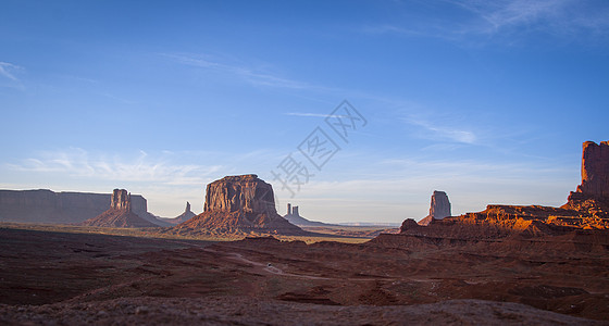 美国沙漠峡谷古迹谷红色旅行沙漠天空公园国家橙子岩石石头孤独图片