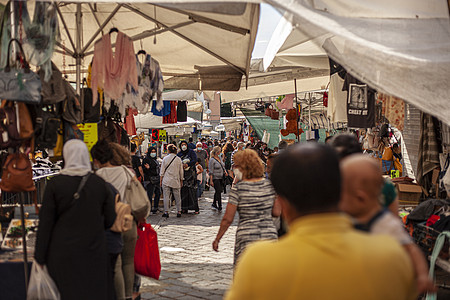 博洛尼亚街头市场图片