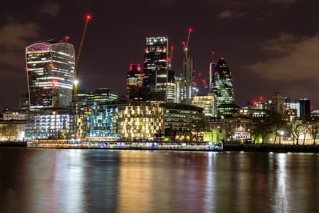 伦敦商业区的天线观测 近距离的全景总部国家地标首都场景景观建筑市中心银行业天际图片