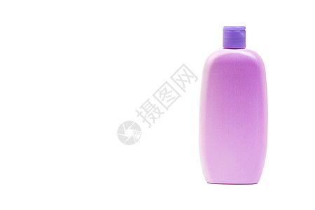 婴儿乳液或洗发水瓶隔离在白色背景上工作室孩子塑料洗剂包装治疗按摩瓶子身体洗发水图片