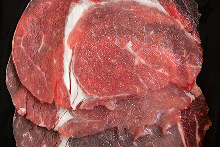 BBQ餐厅菜盘上牛肉生肉幻灯片质量桌子尼库剥皮食物猪肉烧烤产品烹饪盘子图片