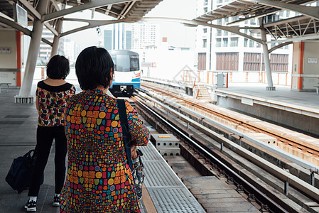 BTS 曼谷天际列车首都车站轻轨小时技术建筑火车地铁生活民众图片