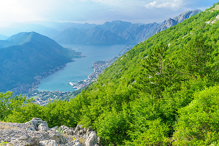 洛夫森山科托湾的景象建筑巡航建筑学城市海岸地标旅游遗产港口旅行图片