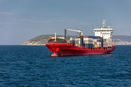 国际集装箱货物的物流和运输 11月10日至12月7日海洋后勤油船加载送货国际贸易进口货运商业交易图片
