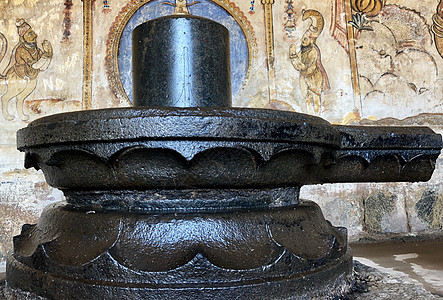 泰米尔北部Thanjaur的寺庙黑色雕塑历史建筑学文化旅行建筑绘画宗教雕像目的地旅游图片