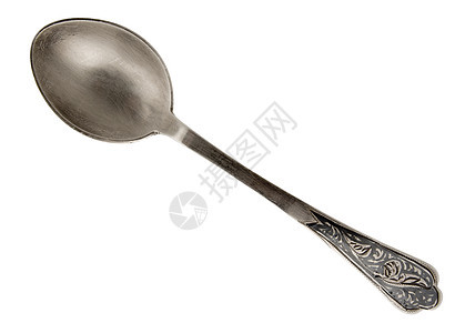 勺银勺子工具剪裁银器装饰品光泽风格宏观用具餐具图片
