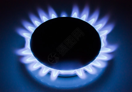 气体火焰烤箱圆圈宏观汽油火炉厨房活力光环燃料丙烷图片