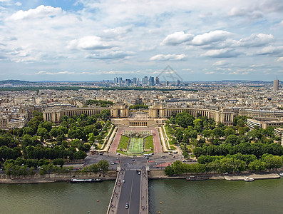 巴黎视图旅行全景建筑学旅游景观天际文化街道土地城市图片