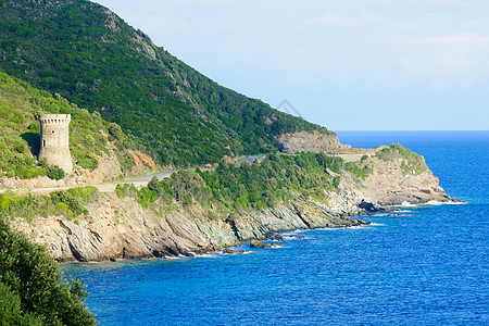 损失之旅蓝色建筑学旅游防御海岸旅行海景马戏团岩石大礼包背景图片