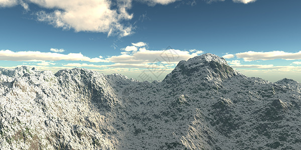冬天有雪的高山  3d 它制作图案顶峰蓝色滑雪季节旅游运动风景太阳天空阳光图片