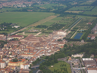 Venaria 空中视图联盟天际建筑学城市景观地标鸟瞰图图片