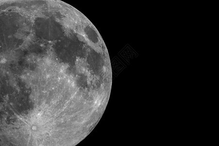 用望远镜看到满月宇宙卫星天文学月相摄影天空天文月球图片