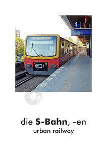 德文字卡 S-Bahn(城市铁路)图片