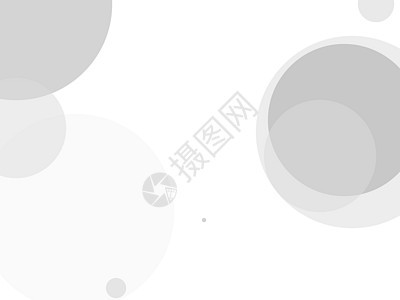 抽象的灰色圆圈插图背景白色黑色几何学气泡背景图片