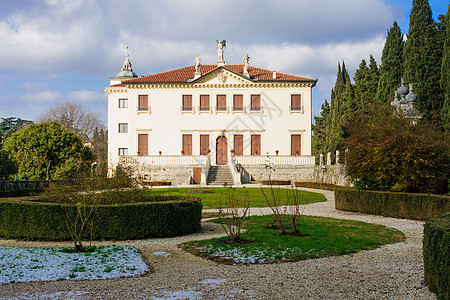 维琴扎建筑财产建筑学历史性别墅奢华花园房子雕像历史图片