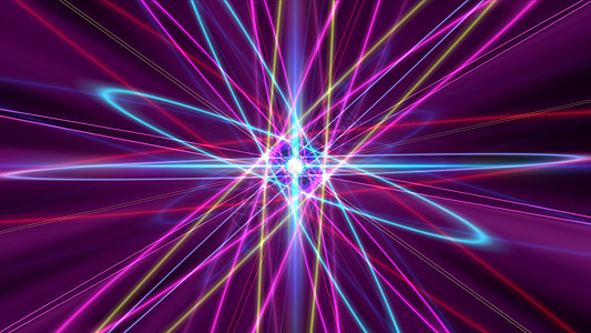 具有光 rin 的发光原子结构力量技术条纹射线纤维插图激光运动化学电子图片