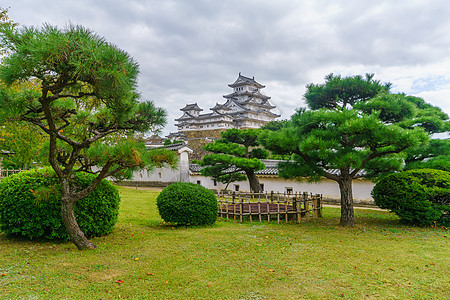 日本冰木吉城堡武士吸引力城市公园防御世界地标文化建筑历史性图片