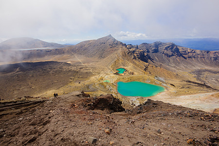 汤加里罗国家公园风景火山全景天空国家顶峰绿色旅游公园图片