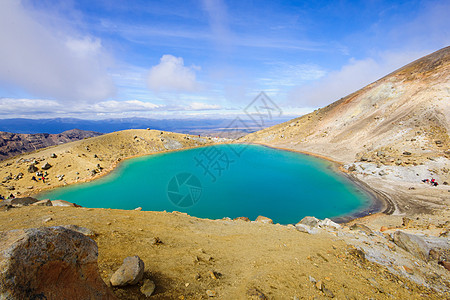 汤加里罗国家公园火山风景绿色天空国家顶峰全景旅游公园图片