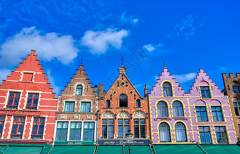比利时布鲁日市场广场遗产街道正方形地标历史性建筑学文化旅行旅游经济图片