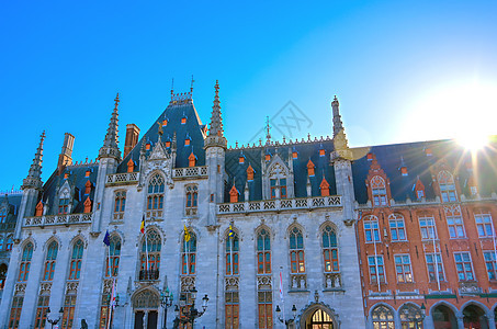 比利时布鲁日省法院历史市集遗产建筑学市场建筑旅游博物馆历史性地标图片