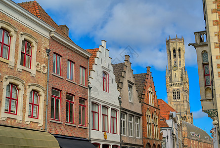比利时布鲁日的建筑建筑学联盟景观城市旅行历史荷卢旅游街道地标图片