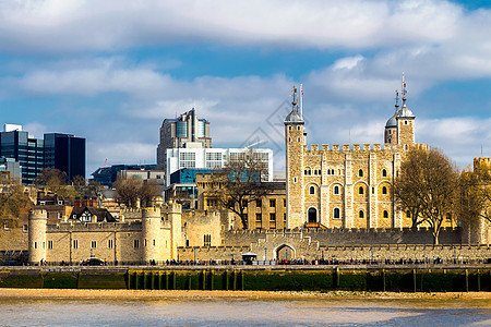 日落时伦敦塔 英国 著名地方 国际历史景观建筑学城市旅行文化日落地标目的地国王图片