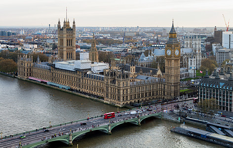 联合王国伦敦和泰晤士河的空中视图摄影历史全景码头文化城市天空地方建造业结构图片