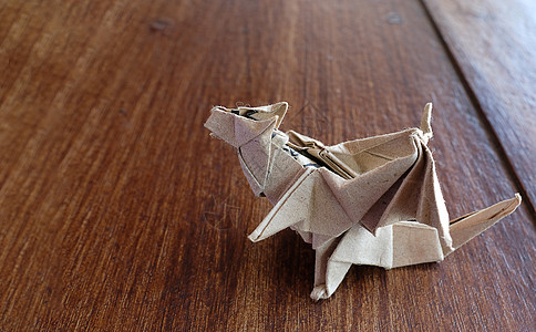 模拟折纸龙动物爱好翅膀吉祥物怪物手工数字生物魔法工艺图片