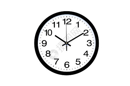 黑白时钟房间黑色日程倒数圆形钟表指针数字小时白色图片