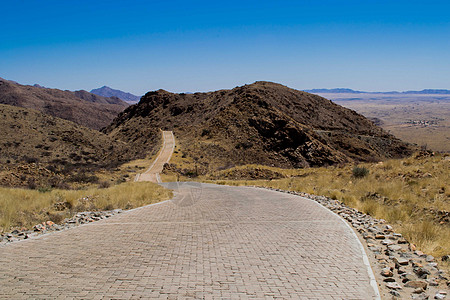 通行证 南非荷兰语的 纳米比亚中部的山口 通过穿越大阶梯将纳米布沙漠与霍马斯高原连接起来图片