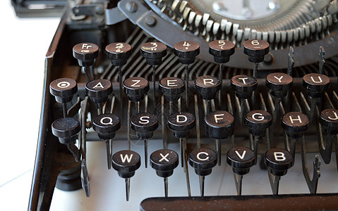 打字机机器乡愁工作金属秘书故事技术作家打印笔记图片