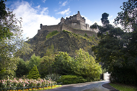 爱丁堡城堡建筑学地标历史性建筑吸引力王国纪念碑游客旅行历史图片