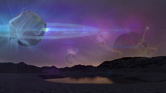 外星世界科学行星外星人图像星域旅行想像力星星岩石计算机图片