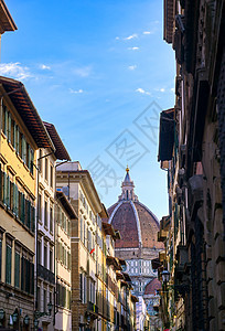 意大利佛罗伦萨大教堂城市历史性大教堂建筑学旅行圆顶天空景观建筑教会图片