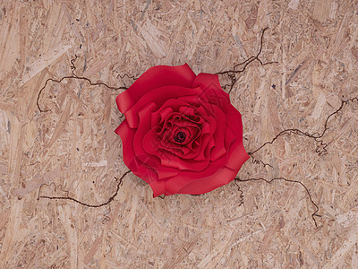 手工纸玫瑰背景图片