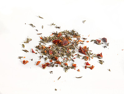 白色的干草药调味品香料产品红色绿色胡椒食物香菜百里香图片