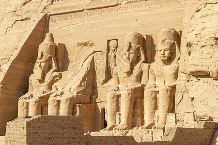 Abu Simbel四座拉姆西斯II大雕像图片