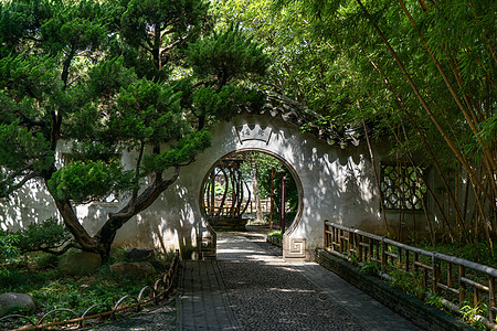 古老传统花园 中国苏州花园 翻译图片