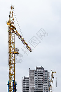 峰起卡车建筑机械装载机天空工业货物工作绳索运输图片