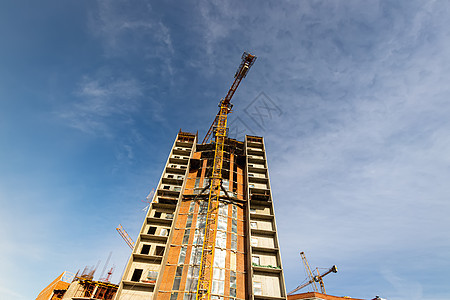 峰起绳索建筑学货物装载机城市液压金属商业工程工作图片