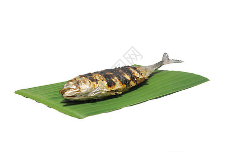 泰国食物 烤咸鱼油炸盐渍炙烤盘子营养市场产品鲱鱼午餐渔夫图片